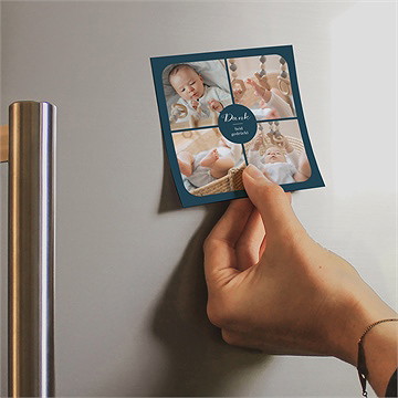 Dankeskarte Geburt mein erster fotostreifen-magn - Vue 2