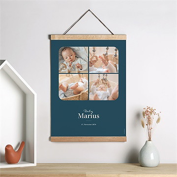 Geburtsposter Mein Erster Fotostreifen - Vue 2