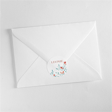 Sticker Geburt klatschmohn - Vue 3