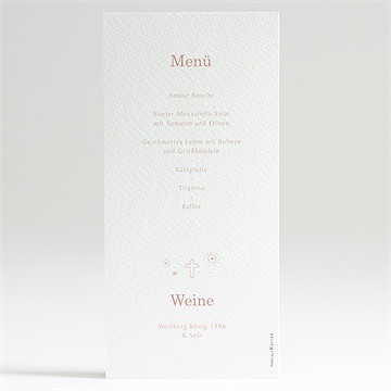 Menükarte Kommunion hoch hinaus - Vue 2