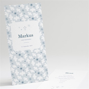 Menükarte Kommunion höhenflug