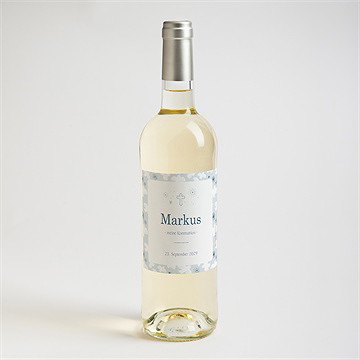 Flaschenetikett Kommunion Höhenflug - Vue 2