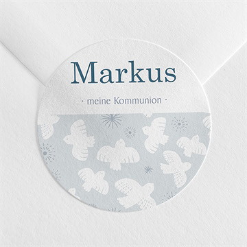 Aufkleber Kommunion Höhenflug