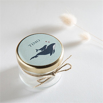 Sticker Geburt mein kleiner walfisch - Vue 2