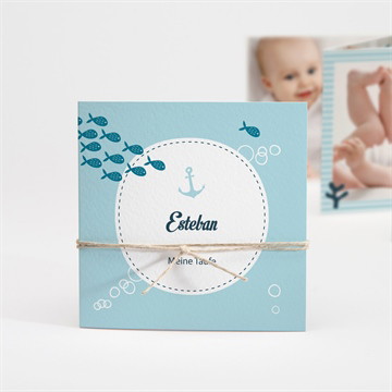 Einladung Taufe Fischschwarm