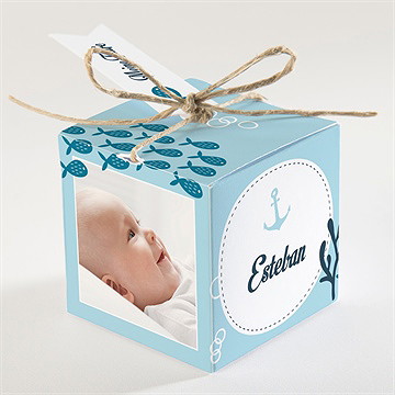 Geschenkbox Taufe fischschwarm - Vue 2