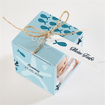 Geschenkbox Taufe fischschwarm - Vue 3
