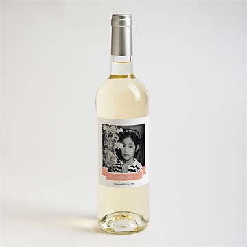 Flaschenetikett Kommunion Fotoblock Einladung - Vue 2