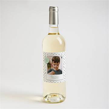 Flaschenetikett Kommunion Festlich Schick - Vue 2