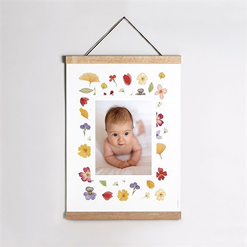 Geburtsposter herbstharmonie