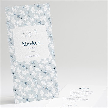 Menükarte Taufe horizont