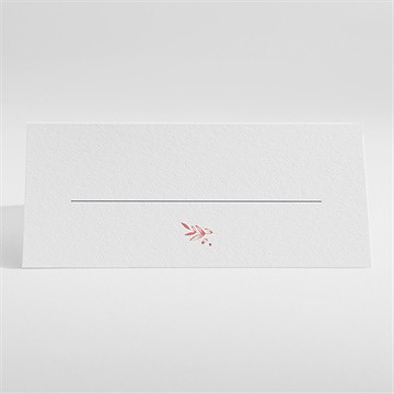 Tischkarte Kommunion kupferblätterranke - Vue 2