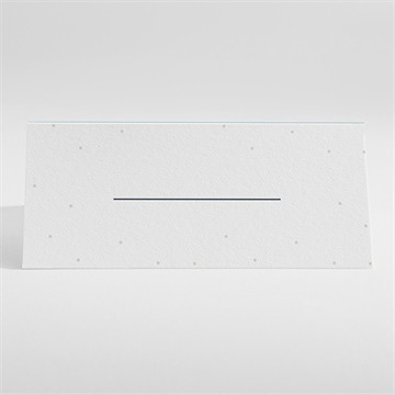 Tischkarte Kommunion silberner stern - Vue 2