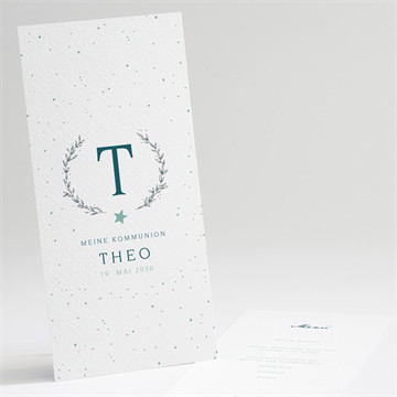 Menükarte Kommunion meine krone