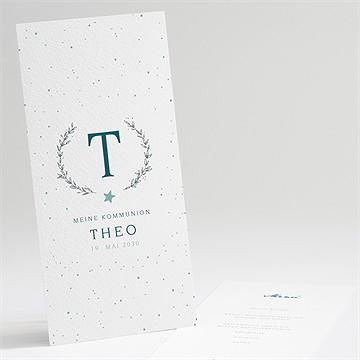 Menükarte Kommunion meine krone