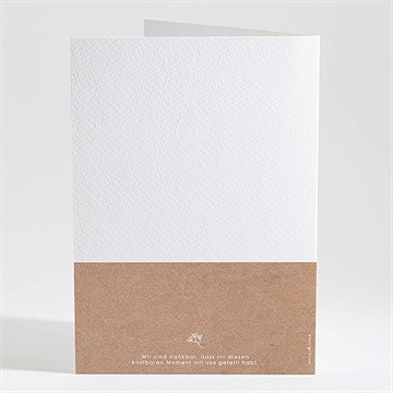 Kirchenheft Taufe foto auf kraftpapier - Vue 4