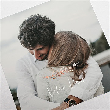 Dankeskarte Hochzeit frühlingsdüfte - vue 3