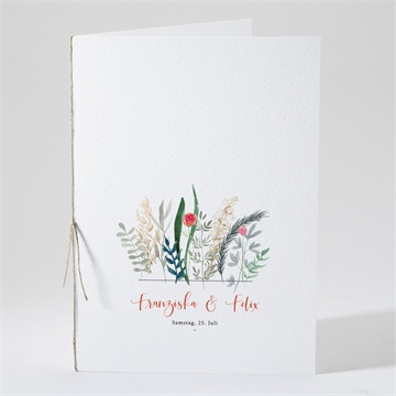 Kirchenheft Hochzeit Frühlingsdüfte