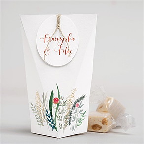 Geschenkbox Hochzeit frühlingsdüfte - schachtel