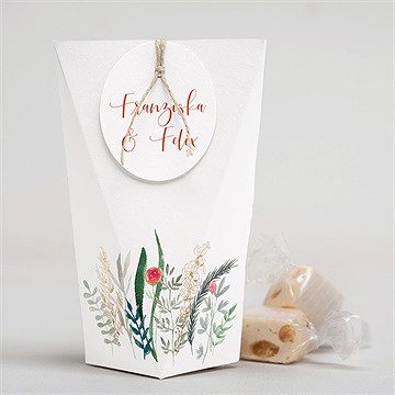Geschenkbox Hochzeit frühlingsdüfte - schachtel