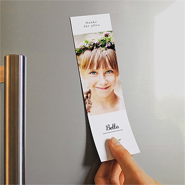 Dankeskarte Kommunion ornamente - magnet - Vue 2