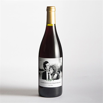 Flaschenetikett Hochzeit so schick - Vue 2