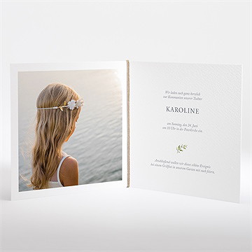 Einladung Kommunion hoffnung - Vue 2