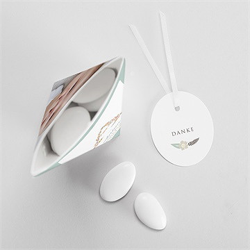 Geschenkbox Taufe blumenalphabet junge 2 - Vue 3