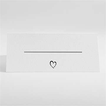 Tischkarte Hochzeit Wir - Vue 2