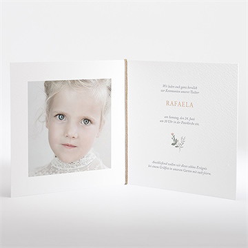 Einladung Kommunion starker glaube - Vue 2