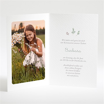 Einladung Kommunion frühling - Vue 2