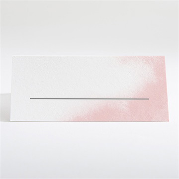 Tischkarte Hochzeit schwarz und pastell - Vue 2