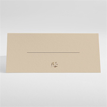 Tischkarte Hochzeit herbstkranz - Vue 2