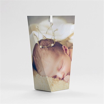 Geschenkbox Taufe blumenalphabet mädchen 2 - Vue 4