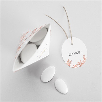 Geschenkbox Taufe vintage natur - schachtel - Vue 3