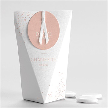 Geschenkbox Taufe kleines kaninchen - schachtel