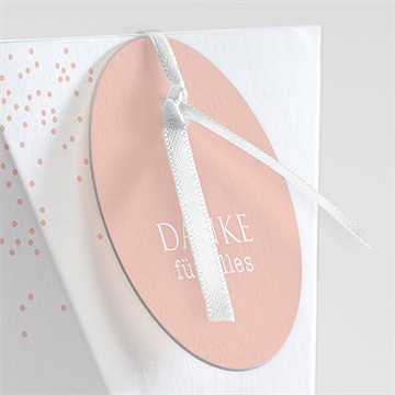 Geschenkbox Taufe kleines kaninchen - schachtel - Vue 2