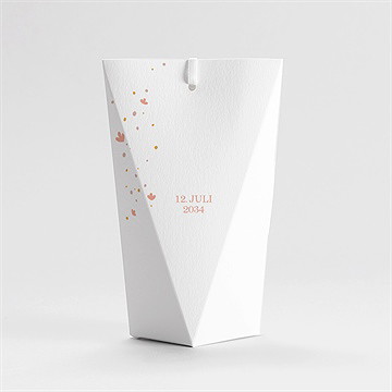 Geschenkbox Taufe subtiles flechten - schachtel - Vue 4