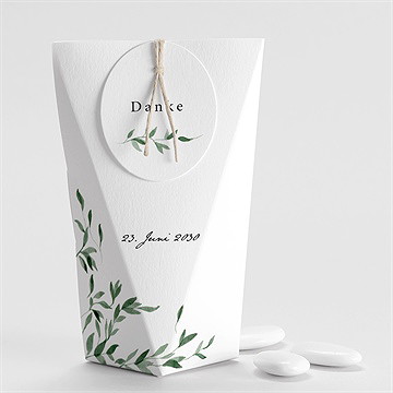 Geschenkbox Taufe naturbezogen - schachtel