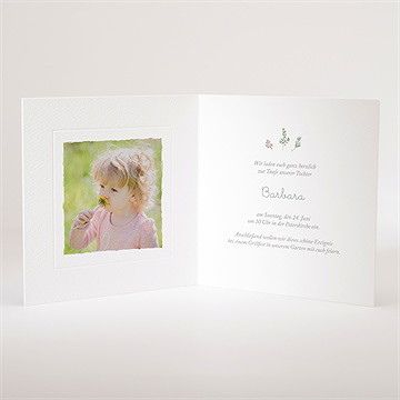 Einladung Taufe festtag - prägung - Vue 3