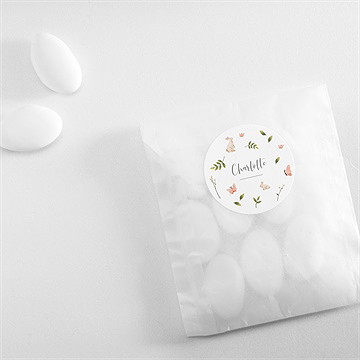 Sticker Geburt häschen - Vue 4