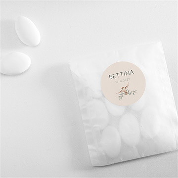 Sticker Geburt vogelgesang - Vue 4