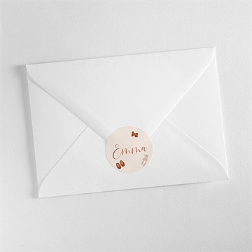 Sticker Geburt rosa kleidchen - Vue 3