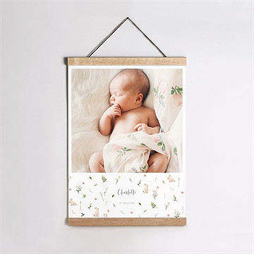 Geburtsposter Häschen