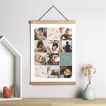 Geburtsposter Vogelgesang - Vue 2