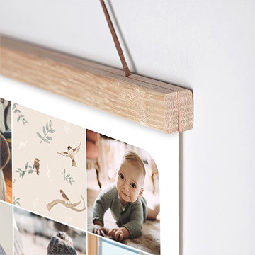 Geburtsposter Vogelgesang - Vue 3