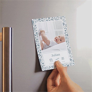 Geburtskarte bezaubernd - magnet - Vue 2