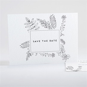 Save the Date Karte herbarium