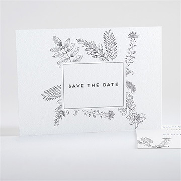 Save The Date Karte Herbarium