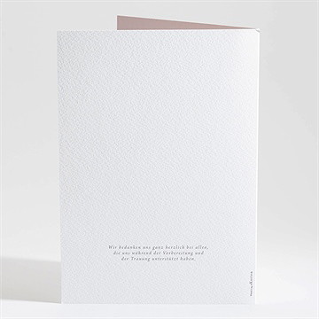 Kirchenheft Hochzeit eleganz in rosa - Vue 4